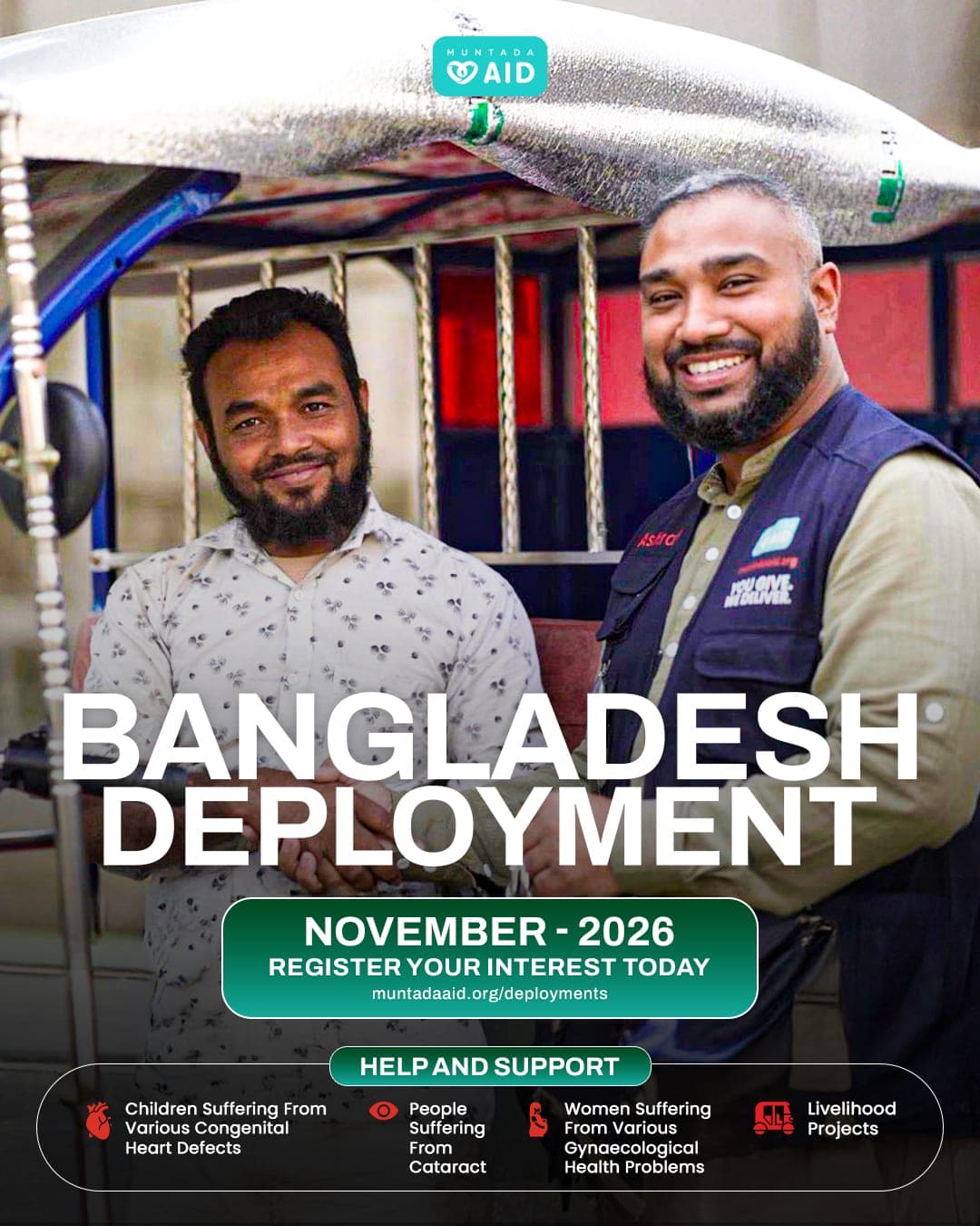Join the Bangladesh Deployment