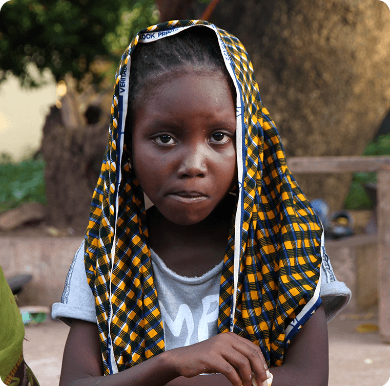 Children at the Muntada Aid school meals programme near Niamey, Niger